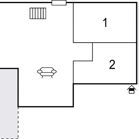 2 Bedroom Gorgeous In Olib