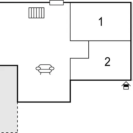 Appartement 2 Bedroom Gorgeous In